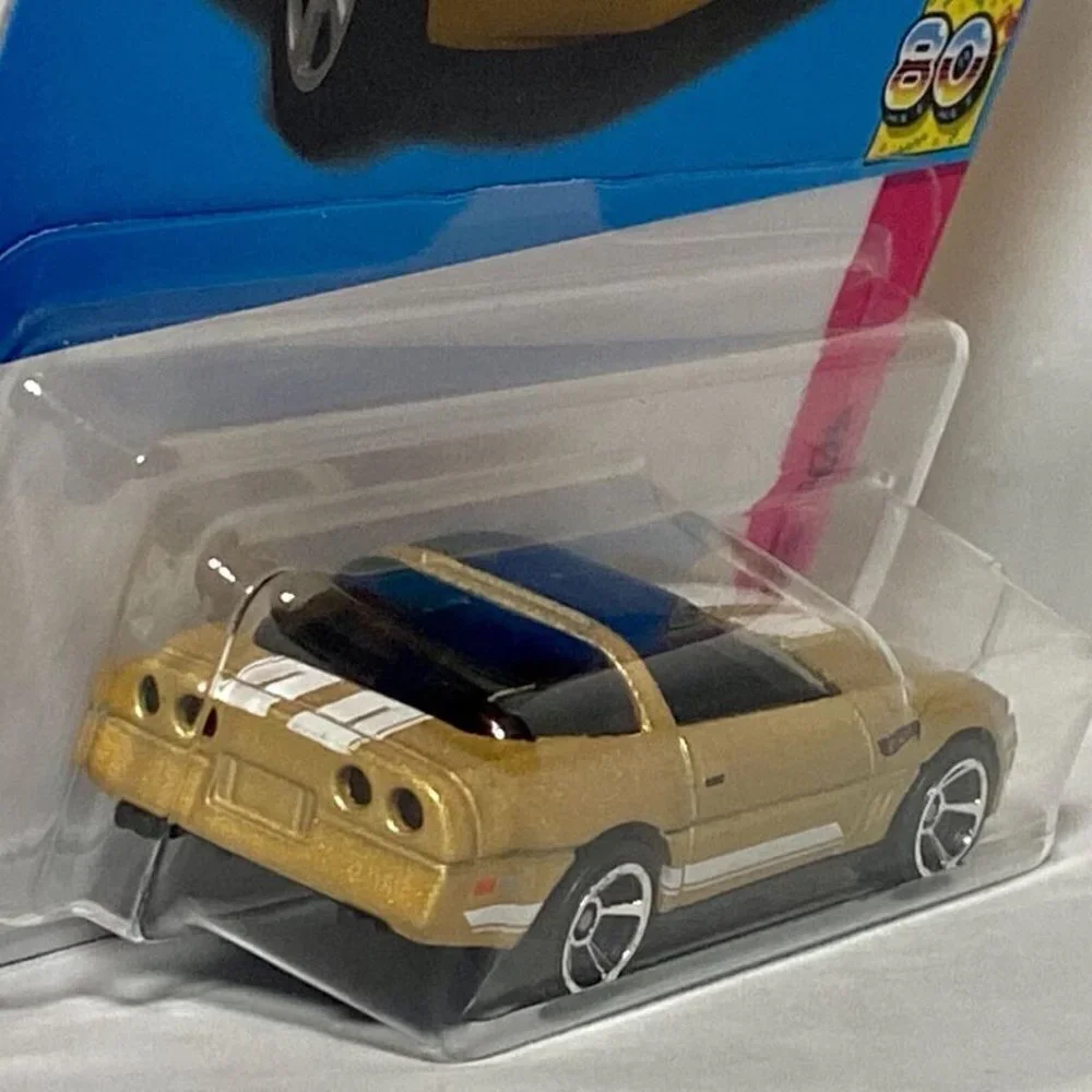 Hot Wheels‎ '84 Corvette 74/250 HW The '80s 6/10 Die-cast 1/64 Car NIP 2022
